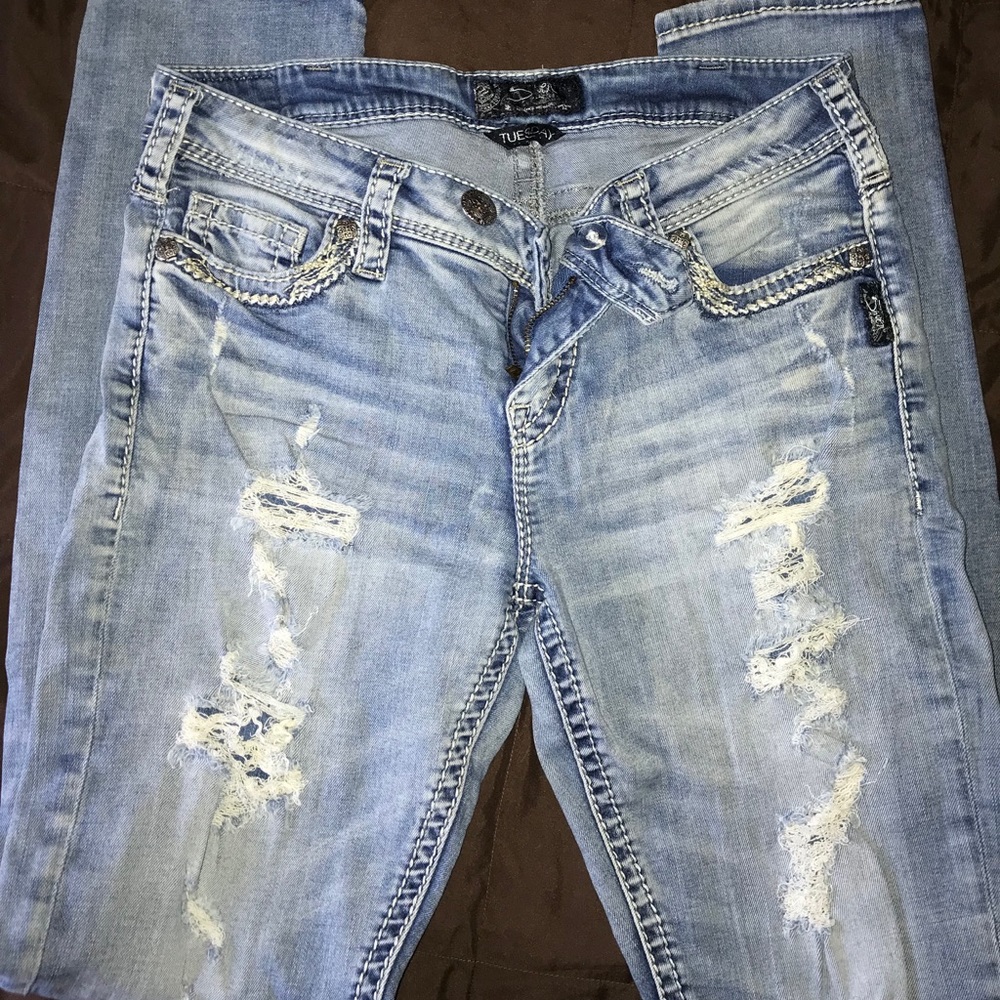 Silver Tuesday Jeans, sz 30